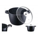 Каструля 6.2л. з кришкою 24cm. PETERHOF - PH15831-24