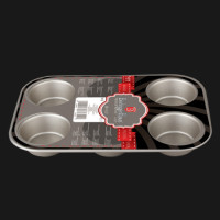 BERLINGERHAUS BAKEWARE Форма выпечки мафинов 6 шт BH-1429
