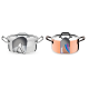 TRAMONTINA TRIX COBRE Кастрюля 7,7 л. 62945/243