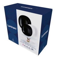 Столовий сервіз предметів* Luminarc Carine Black&White  -  N1489