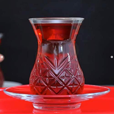 Склянки для чаю з блюдцем 6 шт. 155 мл.Timeless Pasabahce - 96992