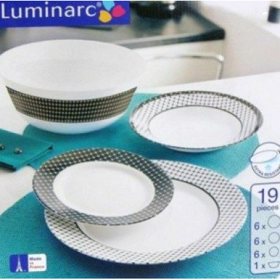 LUMINARC TIAGO Сервиз стол. 19 пр. J7857