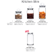 Банка з кришкою 1130 мл. Kitchen Slim Pasabahce - 96761