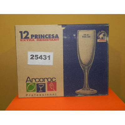 Келихи шампанське 6 штук 150 мл. Arcoroc Princesa Luminarc - J4167