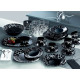 Luminarc Dripping Black Сервиз столовый-19пр G9673