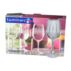 Келих для вина 200мл. Luminarc Funky Dots - G9641-1