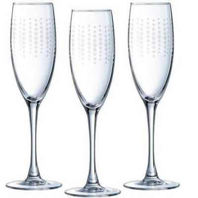 Luminarc Funky Dots Бокал шампанское 190мл.х 6шт набор G9650