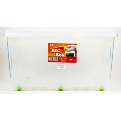 AL-PLASTIK Big Box Контейнер пищевой на роликах  50 л 1191