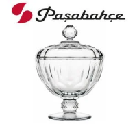 Цукерниця на ніжці з кришкою 280 мл. Diamond Pasabahce - 96571