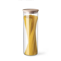 Ємність з дерев.кришкою 9.6Х29см. 1.8л. Color SIMAX - s5132/LW