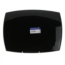 Блюдо велике 350х260 мм. Luminarc QUADRATO BLACK - D6408