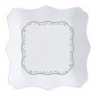 Тарілка супова 23 см.  AUTHENTIC SILVER Luminarc -  H8384