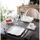 Тарілка супова 23 см.  AUTHENTIC SILVER Luminarc -  H8384