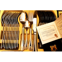 Столові прибори 84pcs. GOLD A   BOHMANN - BP-A84-GM
