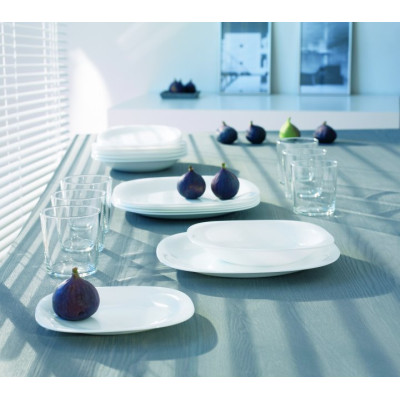 Тарілка глибока супова 23 см. CARINE WHITE Luminarc - L5406