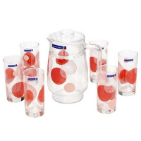 LUMINARC CONSTELLATION RED Набор для напитков 7 пр. N0801