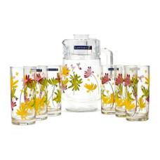 LUMINARC CRAZY FLOWERS Набор для напитков 7 пр. - N0802