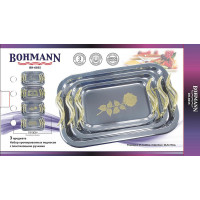 BOHMANN Набор подносов 3 предмета BH 6935