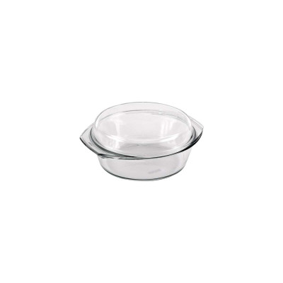 Кастрюля жаростійка скляна з кришкою 1.5 л. 205х93 мм. Color Simax s6106-6116