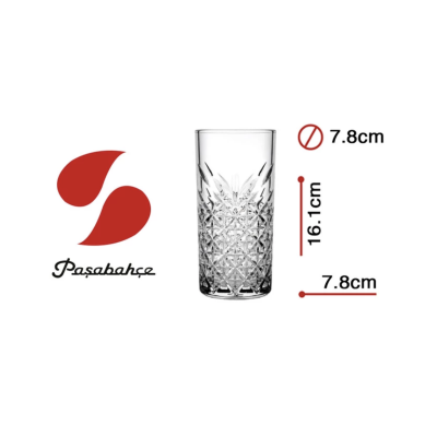 Склянки набір 4 штуки 450 мл. Timeless Pasabahce - 52800