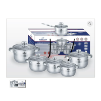 Набор кастрюль 10pcs. BOHMANN - BH 1275-10