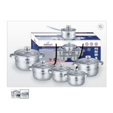 Набор кастрюль 10pcs. BOHMANN - BH 1275-10