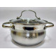 Каструля 4.7л з кришкою 22 cm. BOHMANN - BH 5114-22