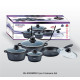 BOHMANN Набор посуды 8pcs. - BH 6008 MRB