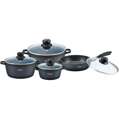 BOHMANN Набор посуды 8pcs. - BH 6008 MRB
