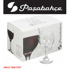 Келихи для вина набір 6 шт. 225 мл. Bistro Pasabahce - 44412