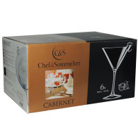 Chef&Sommelier CABERNET Бокал мартини набор 6х300мл. 62449