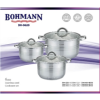 BOHMANN Набор посуды 6 предметов BH 0620