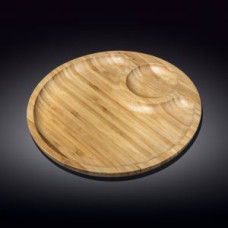 Wilmax.Bamboo.Блюдо кругле 25см-2секції WL-771043