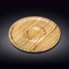 Wilmax.Bamboo.Блюдо кругле поворотне 30,5х4см WL-771079