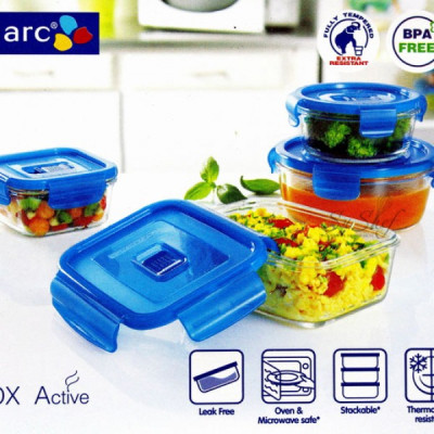 Luminarc PURE BOX ACTIVE Контейнер пищевой 760мл. H7676