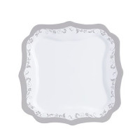 Luminarc Authentic Silver Тарелка десертная 20,5см H8382