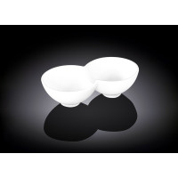 Wilmax Менажница 2 секции д-закусок 18x9,5x5см. WL-992600