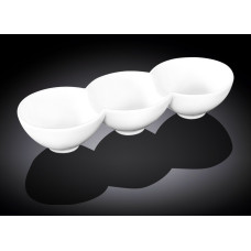 Wilmax Менажница 3 секции д-закусок 26x9,5x5см. WL-992601