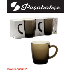 Кружка для чаю набір 2Х350мл.  Basic Bronze PASABAHCE - 55531-2BR