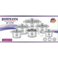Bohmann Набор кастрюль 12 предметов - BH 1275 N