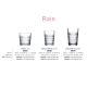 Склянки для віскі набір 6 штук 300 мл. Rain Pasabahce - 520254