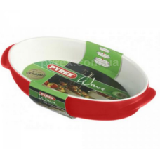 Форма керамічна 3.1л. 32х21 cм. з вітрини WAVE Red PYREX - C303B05
