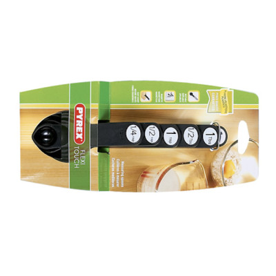 Набір 5 мірних ложек + 240С PYREX FLEXI TOUCH  - 3426470020565