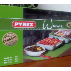 Набор посуды PYREX WAVE /3 формы