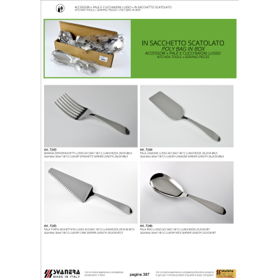 SVANERA Accessori Вилка сервировочная спагетти - SV7243CS