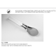 Ложка для морозива 26 см. Svanera Accessori - SV7709BCS