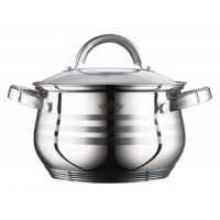PETERHOF Кастрюля 6.5L с крышкой D24cm. -  PH15881-24
