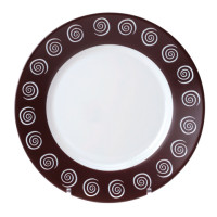 Luminarc SIROCCO BROWN Тарелка обеденная 24,6 см. H4785