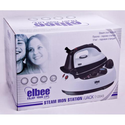 Elbee Jack Утюг 1350вт. паровая станция 1.2л.  - 12043