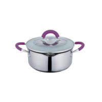 Lessner Kew garden  Каструля с крышкой цедило 24см 5,1л 55114-24 V